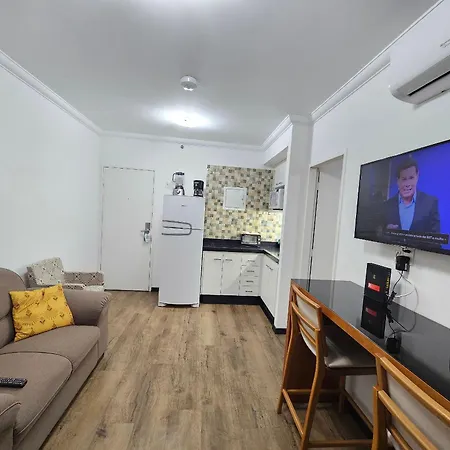 Flat Hotel The Palace Com Quarto Sala E Cozinha 圣保罗 Exterior photo
