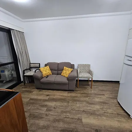 Flat Hotel The Palace Com Quarto Sala E Cozinha 圣保罗 Exterior photo