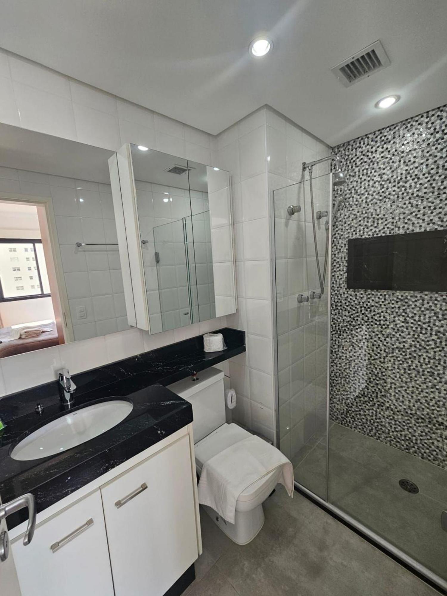 Apartment Flat The Palace Com Sala E Cozinha