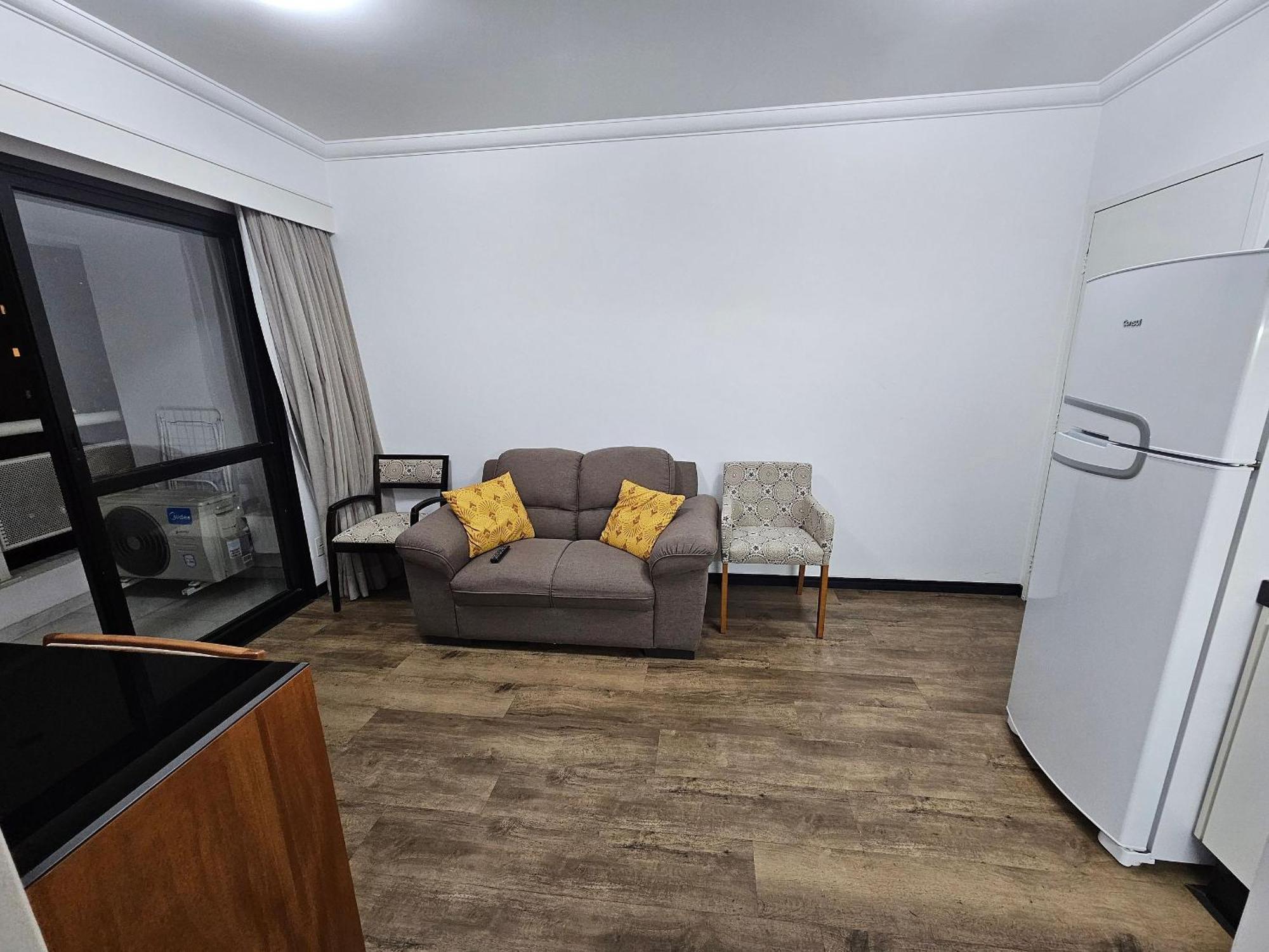 Apartment Flat The Palace Com Sala E Cozinha Sao Paulo