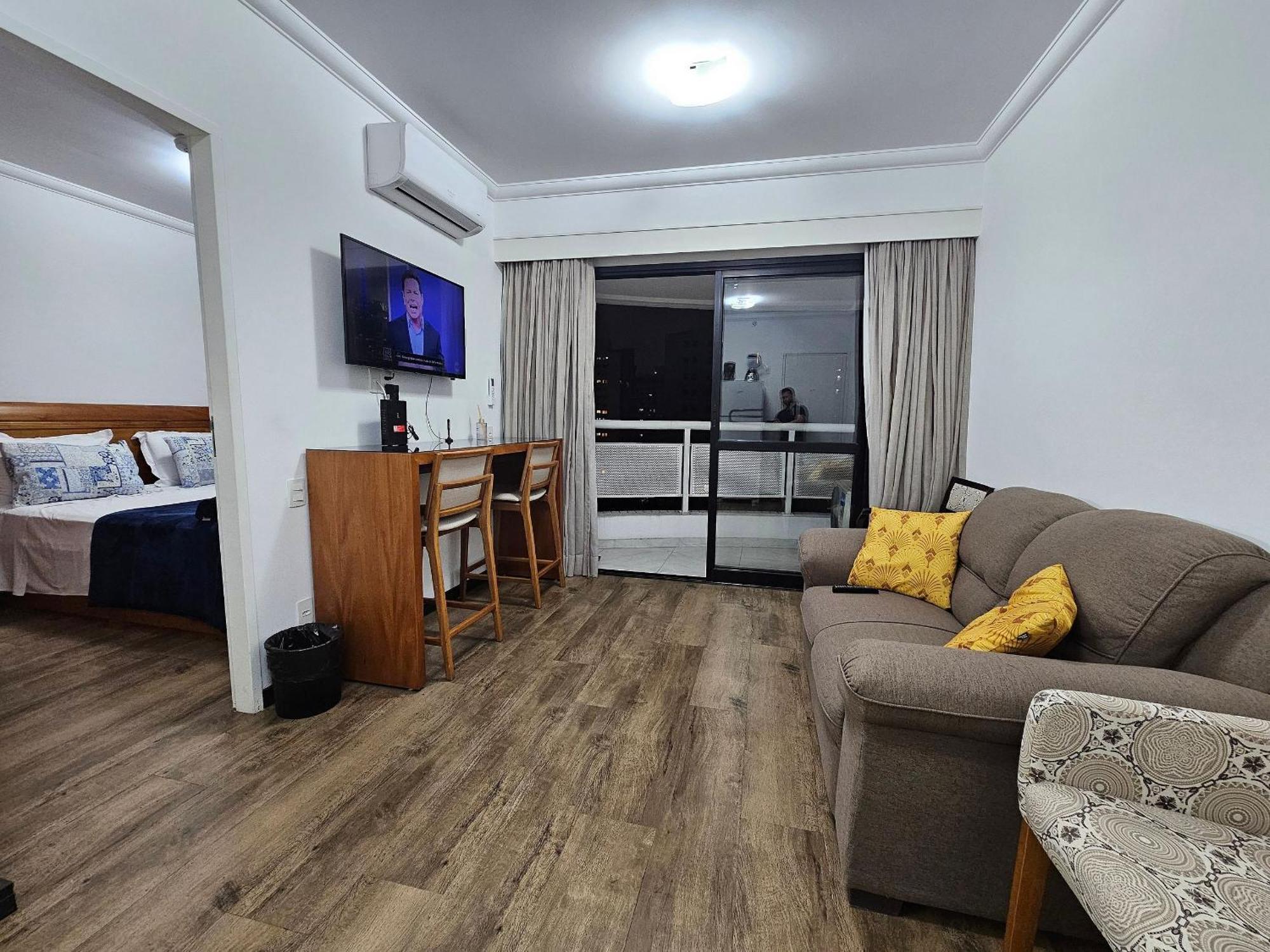 Flat The Palace Com Sala E Cozinha Sao Paulo