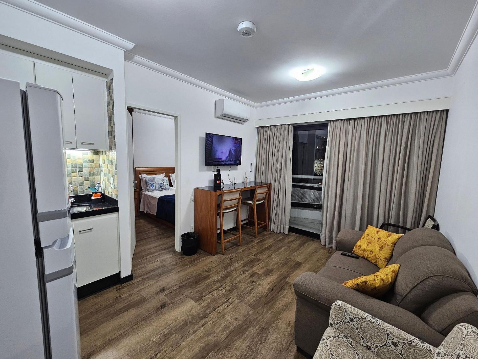 Apartment Flat The Palace Com Sala E Cozinha *