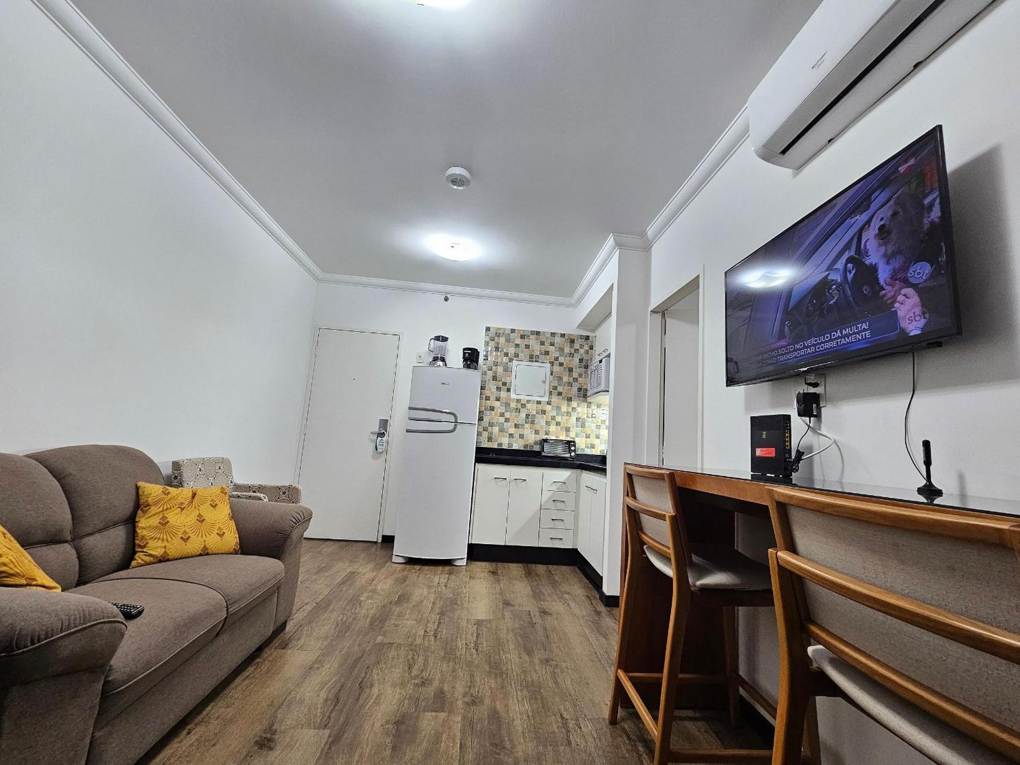 Flat The Palace Com Sala E Cozinha * Sao Paulo